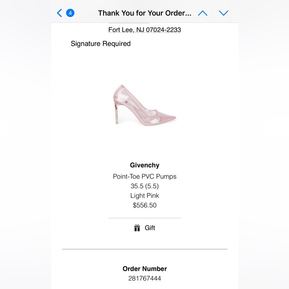 Givenchy heels only worn once - Picture 8 of 8